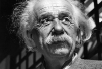 Albert Einstein.