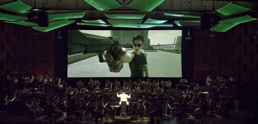 Snímek z projektu Matrix Live – film in concert.