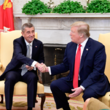 Andrej Babiš a Donald Trump.