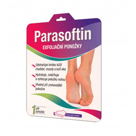 Vyhrajte Parasoftin - exfoliační ponožky pro vaše zdraví.