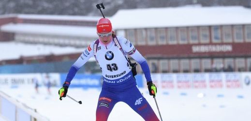 Mistryně světa v biatlonovém sprintu Anastasia Kuzminová.