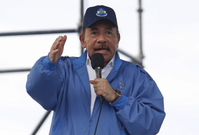 Prezident Daniel Ortega.