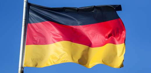 Vlajka Německa (ilustrační fotografie). 