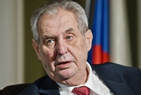Miloš Zeman kritizoval mírové rozhovory s afghánským hnutím Tálibán.