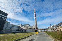 Jaderná elektrárna v Černobylu. 