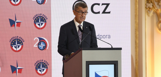 Premiér Andrej Babiš hovořil na bezpečnostní konferenci o významu NATO.