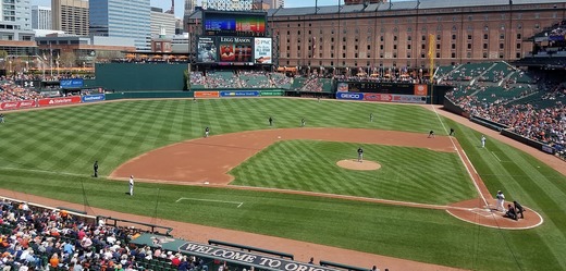 Hřiště Baltimore Orioles. 