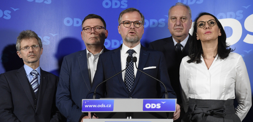 Vedení strany ODS. 