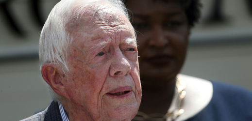 Bývalý prezident Jimmy Carter.