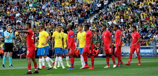 Brazilci před duelem v Praze remizovali s Panamou.
