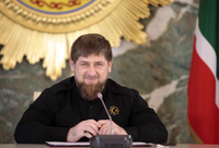 Vůdce autonomního Čečenska Ramzan Kadyrov.