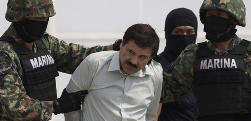 Mexický narkobaron Joaquín Guzmán.