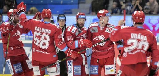 Hokejisté Třince slaví první bod v semifinálové sérii proti Plzni.