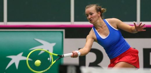 Česká tenistka Barbora Krejčíková.