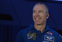 Americký astronaut Andrew Feustel.