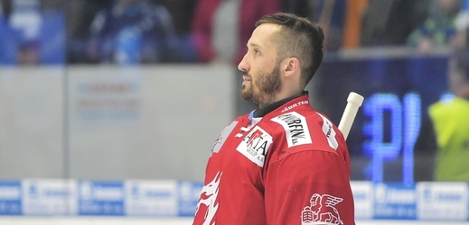Šimon Hrubec měl velký podíl na výhrách Třince v Plzni. 