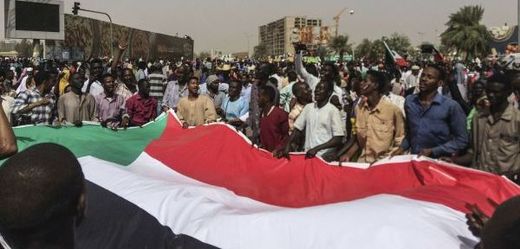 Demonstrace v Súdánu.