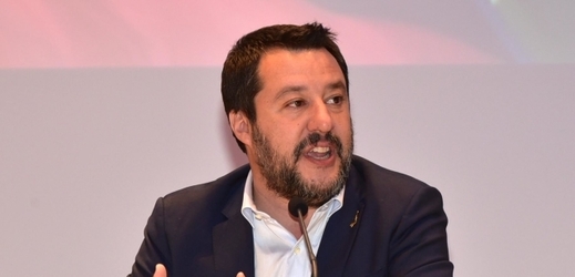 Ministr vnitra Salvini.