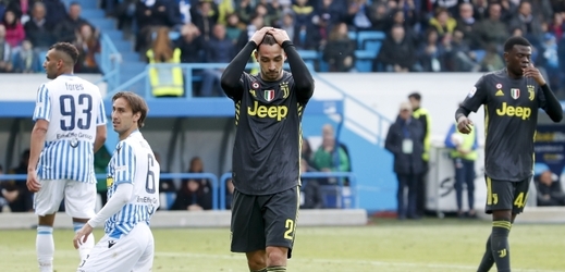Fotbalisté Juventusu prohráli v domácí soutěži teprve podruh= v sezoně.