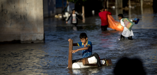 Záplavy v Íránu.