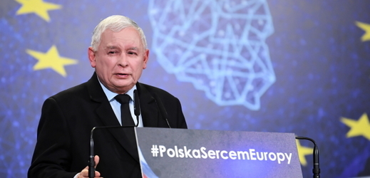 Předseda vládnoucí strany Právo a spravedlnost (PiS) Jaroslaw Kaczyński.