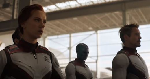 Snímek z traileru na Avengers: Endgame.