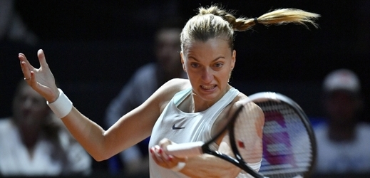 Petra Kvitová na turnaji v německém Stuttgartu.