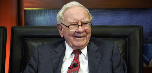 Americký miliardář a filantrop Warren Buffett.