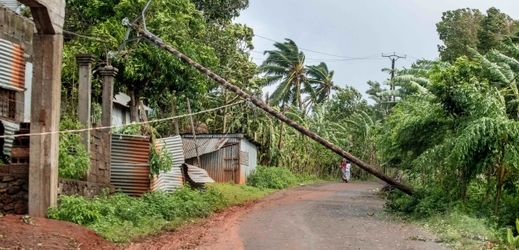 Cyklon Kenneth způsobil na Komorách rozsáhlé škody.
