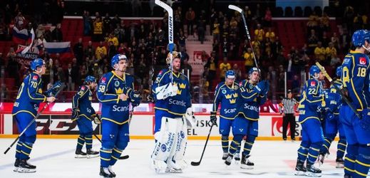 Švédové na úvod Českých hokejových her porazili Rusko 6:4.