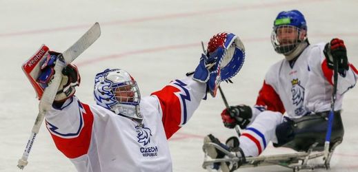 Čeští parahokejisté porazili ve čtvrtfinále Norsko 5:0
