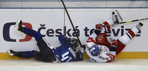 Obránce Radko Gudas byl posledním střelcem dnešního zápasu Carlson Hockey Games v Brně.