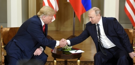 Donald Trump a Vladimir Putin. 