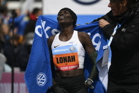 Izraelská běžkyně Lonah Salpeterová.