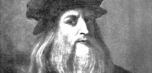 Renesanční umělec Leonardo da Vinci.