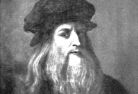 Renesanční umělec Leonardo da Vinci.