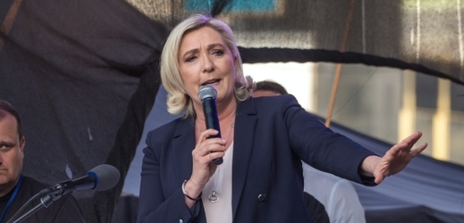 Francouzská politička Marine Le Penová.