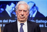 Nositel Nobelovy ceny za literaturu Mario Vargas Llosa.