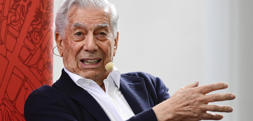 Peruánský spisovatel a novinář Mario Vargas Llosa.
