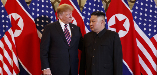 Donald Trump a Kim Čong-un.