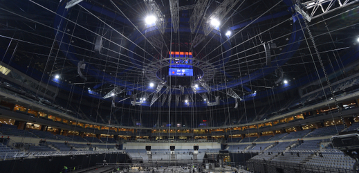 O2 arena v Praze. 