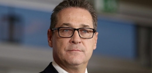Šéf rakouských svobodných (FPÖ) Heinz-Christian Strache.