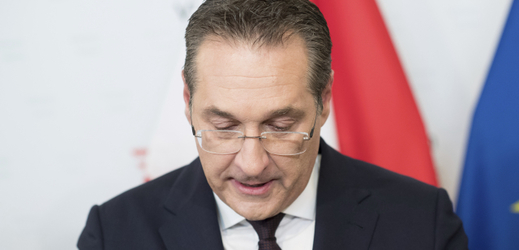 Končící rakouský vicekancléř Heinz-Christian Strache.