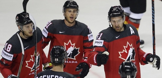 Kanada deklasovala Němce osmi góly, oba postupují do čtvrtfinále.