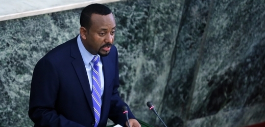 Etiopský premiér Abiy Ahmed.