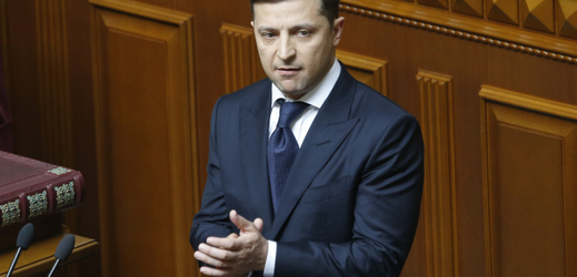 Prezident Volodymyr Zelenskyj.