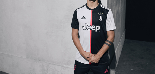 Nový design dresů Juventusu. 