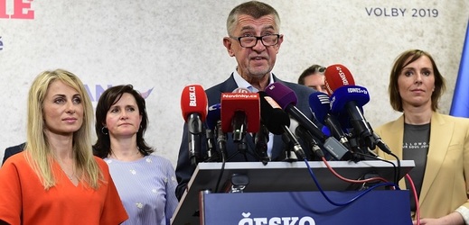 Andrej Babiš mohl být s výsledky voleb do Evropského parlamentu spokojený.