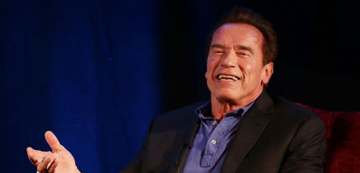 Bývalý herec a kalifornský guvernér Arnold Schwarzenegger.
