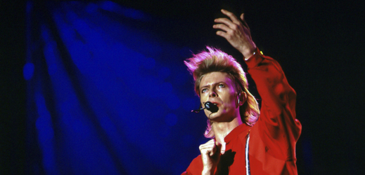 Legendární zpěvák David Bowie.